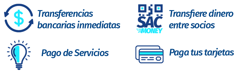 Servicios disponibles con SAC móvil